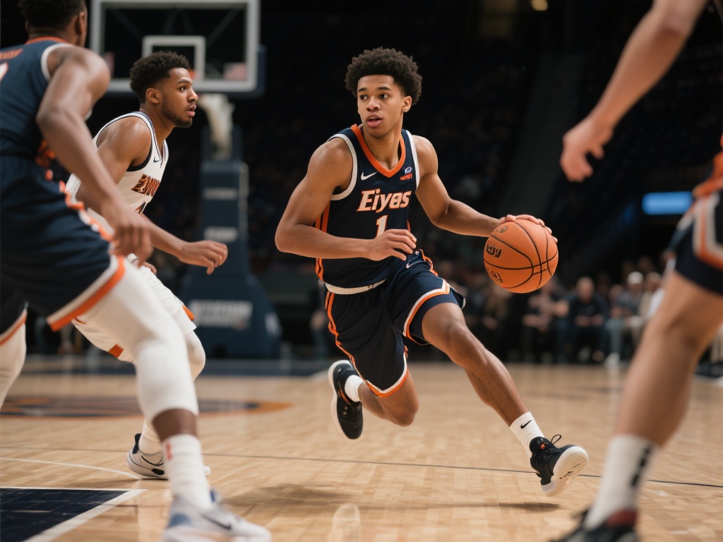 伊森犀利突破 上篮得分再获加罚机会 篮球比赛中,持球突破是球员展现个人能力的